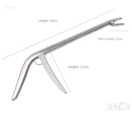 Риболовни клещи за откачване на куки - За хищници, снимка 2 - Екипировка - 48557164