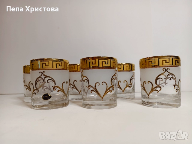 6 броя чаши за уиски от чешки кристал  - Balvinglass. , снимка 8 - Чаши - 52961276