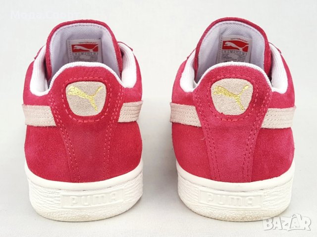Puma Suede Classic Geranium Дамски Маратонки Пума Спортни Обувки Кецове Велур Кожа 38 24см, снимка 5 - Маратонки - 38729190