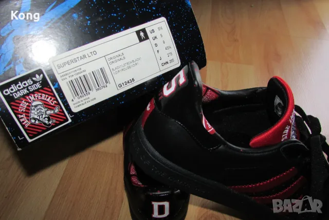 НОВИ с кутия  мъжки Adidas Superstar Darth Vader Dark Side маратонки кецове сникърси New Blance 550 , снимка 3 - Маратонки - 56070025