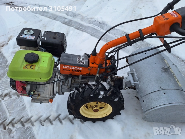 Фреза с мотоблок 9к.с. Goldoni 2+2 скорости италианска, снимка 9 - Градинска техника - 53211525