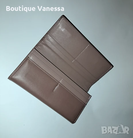 Дамско портмоне в кафяво , снимка 2 - Портфейли, портмонета - 50733348