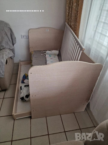 детско легло с матрак 140х80, снимка 3 - Спални и легла - 52087561