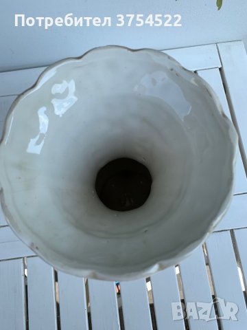 Порцеланова ваза Capodimonte, снимка 6 - Антикварни и старинни предмети - 41348180