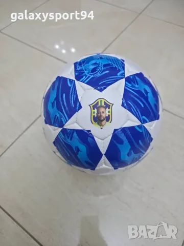 Топка Ямал червена с лице Barcelona Шампионска лига 2027 Lamine Yamal, снимка 5 - Футбол - 56233636
