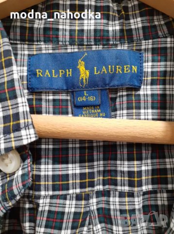 Страхотна юношеска риза Ralph Lauren, снимка 4 - Ризи - 34407049