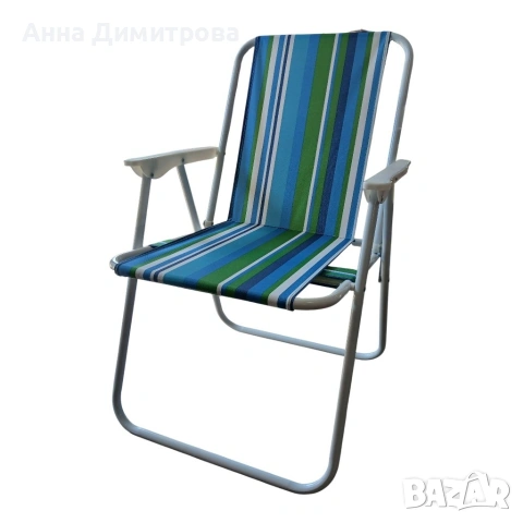 Сгъваем плажен/къмпинг стол, снимка 5 - Къмпинг мебели - 53727184