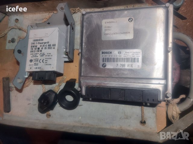 Bmw e39 3.0d компютър, ews и ключ, снимка 1