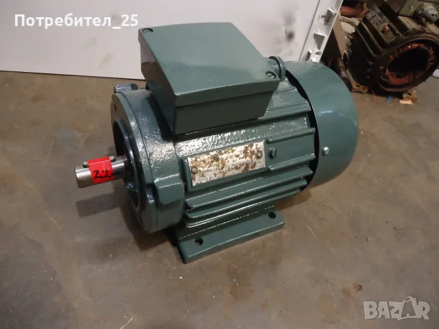 Трифазен ел.мотор 1,1KW - 2900 об/мин., снимка 6 - Електродвигатели - 55774282