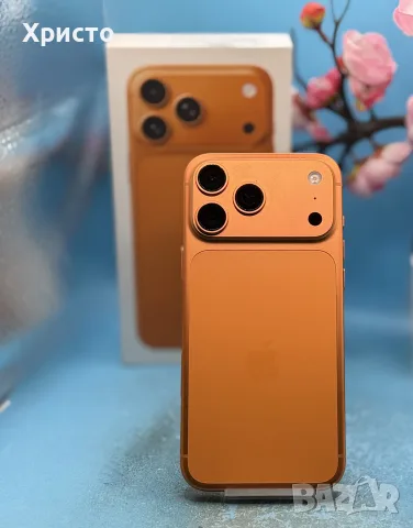 ГАРАНЦИОНЕН!!! Apple iPhone 17 Pro Max, 256GB, 5G, Cosmic Orange, снимка 4 - Apple iPhone - 56273662