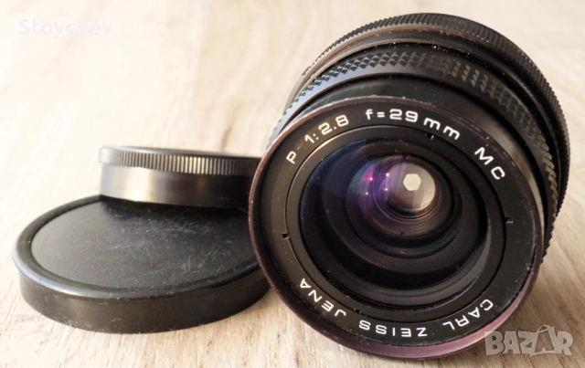Обектив CARL ZEISS JENA Р 29mm 1:2.8. Резба М42