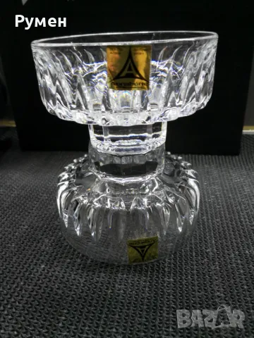 Кристални купи, ваза, латиера, снимка 4 - Сервизи - 49133345