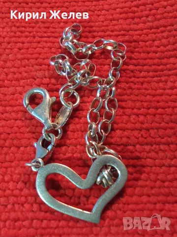 STEFANI ST. JACQUES 925 ITALY Маркова СРЕБЪРНА ГРИВНА СРЕБРО 925 с БЯЛА ПОЗЛАТА БУТИКОВО БИЖУ 45731, снимка 14 - Гривни - 46267807