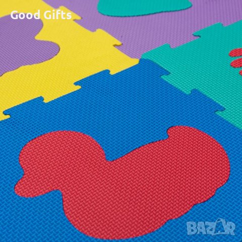 Детски подов пъзел Животни 31,5x31,5 см (9 части), снимка 4 - Други - 39184009