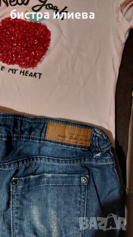 Къси панталони и тениска на zara, снимка 4 - Детски Блузи и туники - 41315505