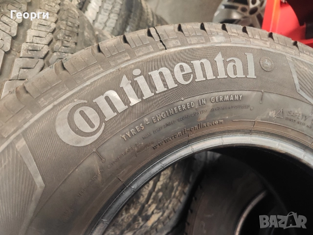 4бр.летни гуми 225/75/16C Continental, снимка 3 - Гуми и джанти - 52848019