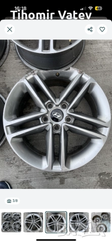 Оригинални джанти 17’ за Хюндай Санта Фе 2018 г, снимка 6 - Гуми и джанти - 51909565