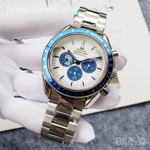 Мъжки часовник OMEGA Speedmaster Anniversary Series “Silver Snoopy Award” с кварцов механизъм, снимка 3 - Мъжки - 39334679
