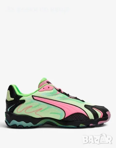 PUMA Inhale Speed Style Neon Green / Pink Дамски Маратонки👟Дамски Спортни Обувки Код P2944, снимка 7 - Маратонки - 55816437