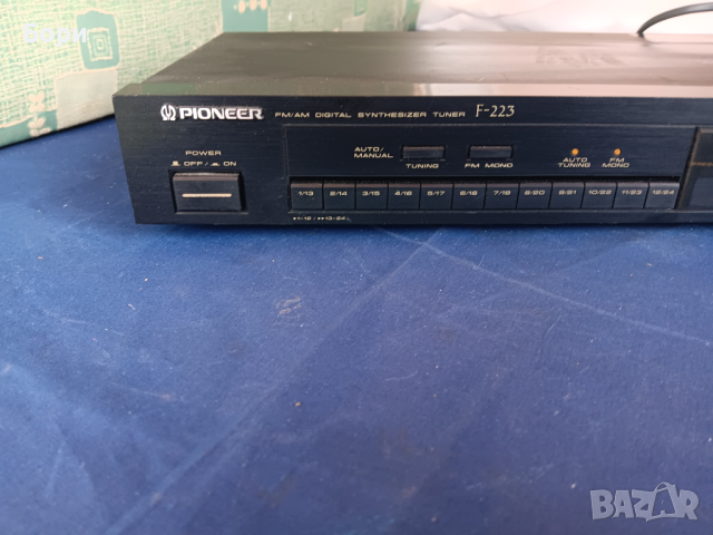 PIONEER F-223 тунер, снимка 2 - Радиокасетофони, транзистори - 44589446