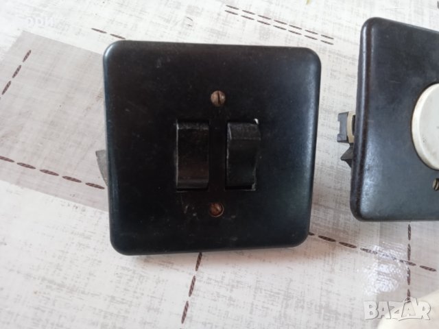 Стари ел.ключове,контакти, снимка 2 - Други ценни предмети - 40940303