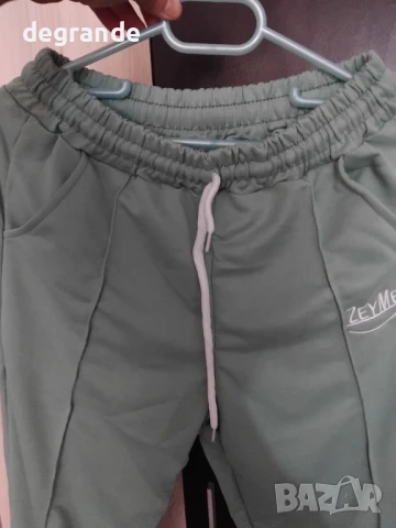 Светло зелено спортно долнище ZeyMel цена 13лв, снимка 4 - Спортни екипи - 51344294