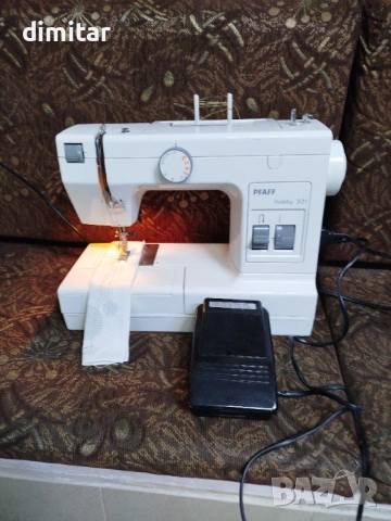 Шевна машина PFAFF HOBBY 301 - 80 W, снимка 11 - Шевни машини - 53721275