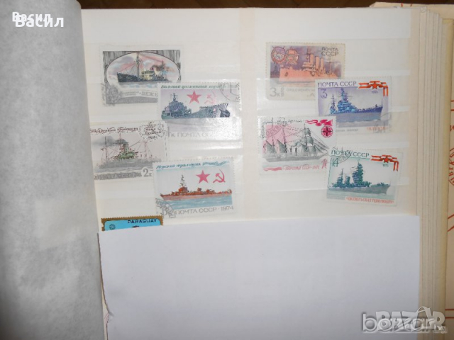 Албум с пощенски марки , снимка 6 - Филателия - 36393908