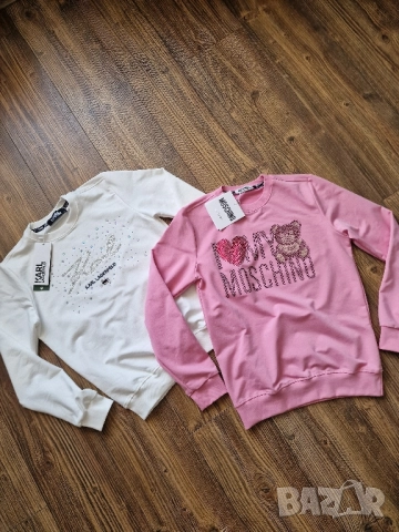 Страхотна дамска блуза KARL LAGERFELD & MOSCHINO размер S M L XL, снимка 4 - Блузи с дълъг ръкав и пуловери - 51702755