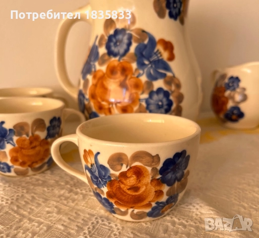 Антикварен сервиз, снимка 4 - Други ценни предмети - 51438382