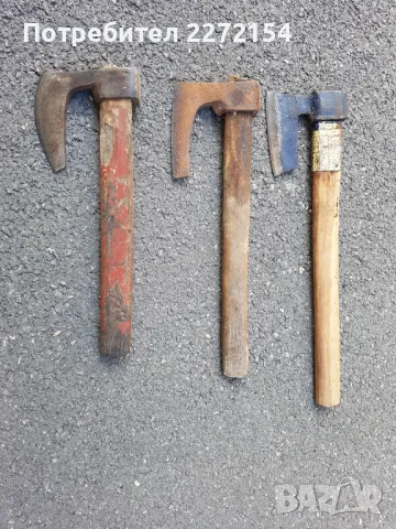 Брадва топор 3 бр, снимка 2 - Антикварни и старинни предмети - 49874353