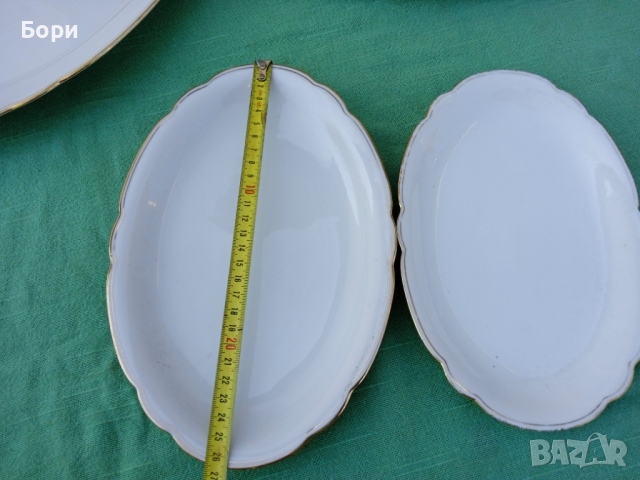 Немски порцелан плата, снимка 9 - Чинии - 36224365