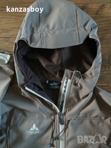  VAUDE Rondane Women's Softshell Jacket - страхотно дамско яке КАТО НОВО, снимка 2 - Якета - 33972602