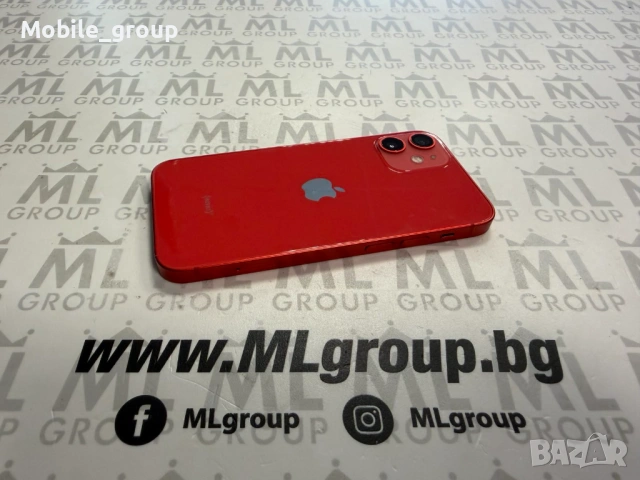 #MLgroup предлага iPhone 12 Mini 64GB Red 81%, втора употреба., снимка 3 - Apple iPhone - 53533691