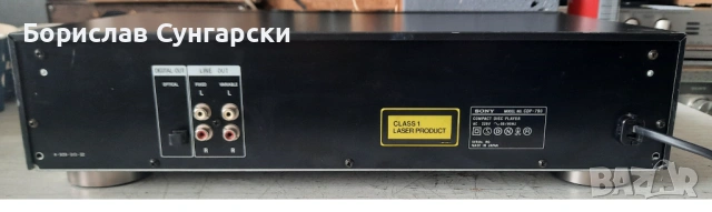 Висок клас от Sony! Cd плейър cdp-790, снимка 6 - Ресийвъри, усилватели, смесителни пултове - 53690229