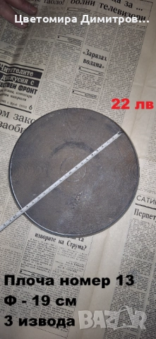 Плочи за котлони, снимка 8 - Котлони - 52691688