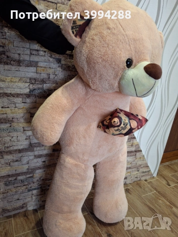 Плюшено мече 110 см, снимка 2 - Плюшени играчки - 53439449