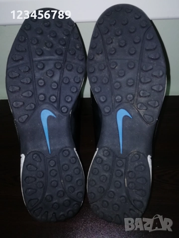 Nike T90 Total 90 Laser Shoot оригинални маратонки обувки спортни 46 номер черни стоножки, снимка 8 - Маратонки - 52188977