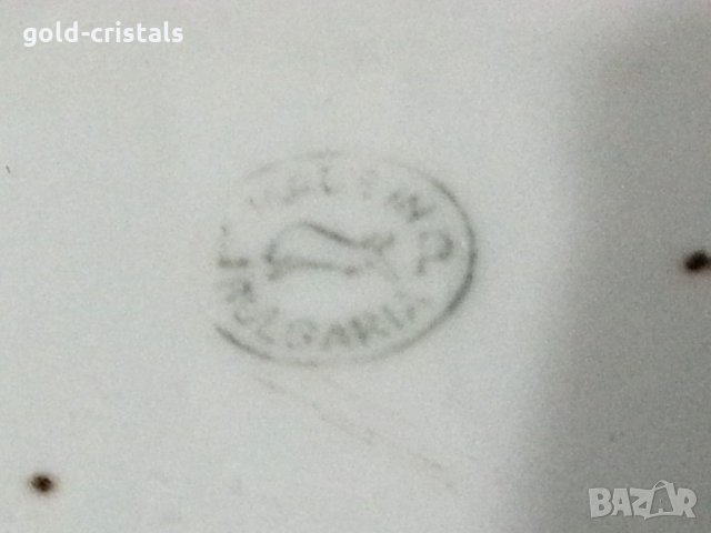 Стар български порцелан купа за салата, снимка 3 - Антикварни и старинни предмети - 34418738