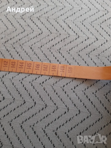 Стар шивашки метър #4, снимка 6 - Други ценни предмети - 53428754