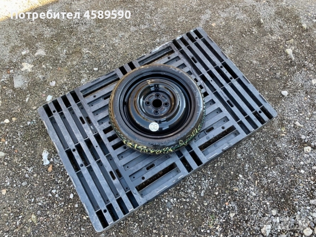 Резервна гума/Патерица 15цола ET39 4x100 за Toyota Yaris,Aygo,Corolla,Kia,Citroen,Daihatsu,Mazda.Peu, снимка 2 - Гуми и джанти - 51809914