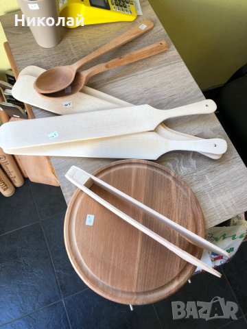 Естествено дърво, дъски, лъжици, шпатули, снимка 6 - Други - 35922681