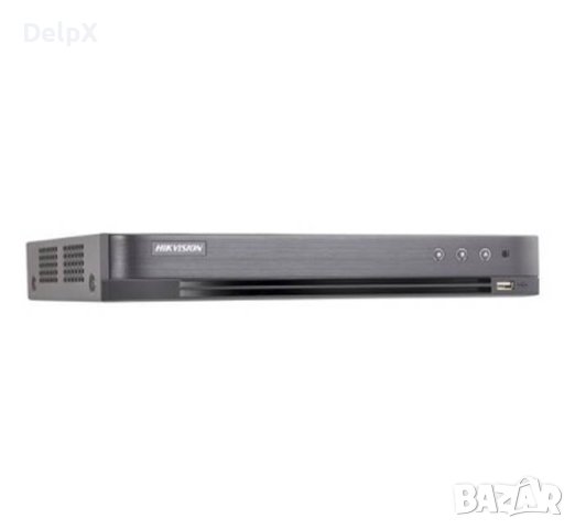 Записващо устройство DVR-DS-7204HQHI-K1/A за 4 камери 100/25 кадъра LAN ДУ, снимка 1 - Други - 42393894