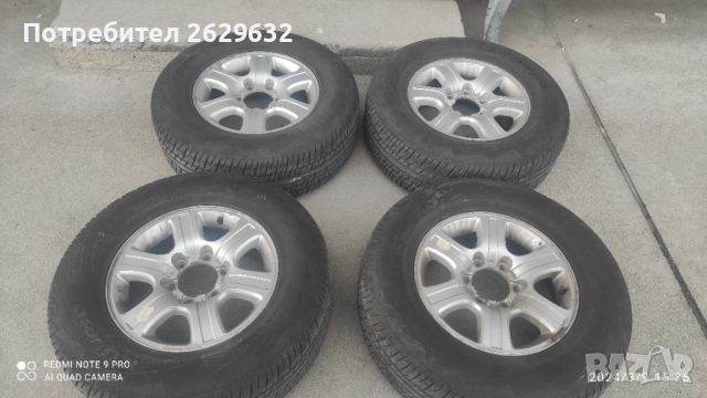 Джанти16"6x139.7, снимка 7 - Гуми и джанти - 44687258