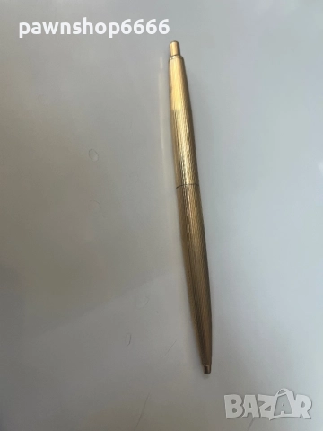 Две химикалки Waterman C/F с позлата и ROWI  химикал 18 карата позлата, снимка 2 - Антикварни и старинни предмети - 51650488