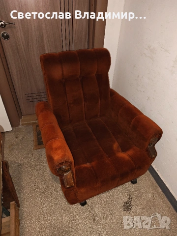 Разтегателен диван и 2 фотьойла, снимка 5 - Дивани и мека мебел - 53741852