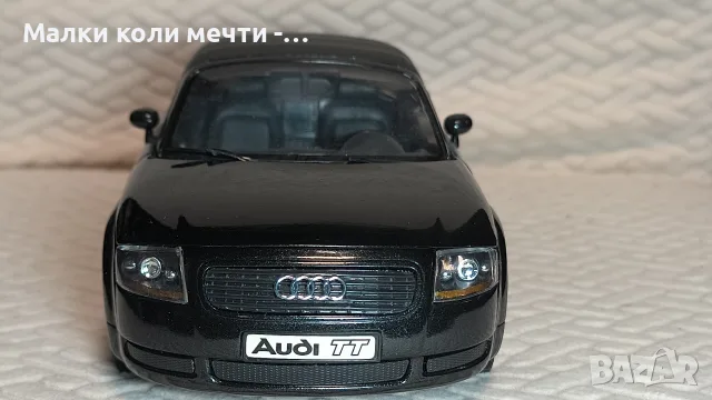 Метални колички Audi TT , мащаб 1:18, снимка 7 - Колекции - 55845901