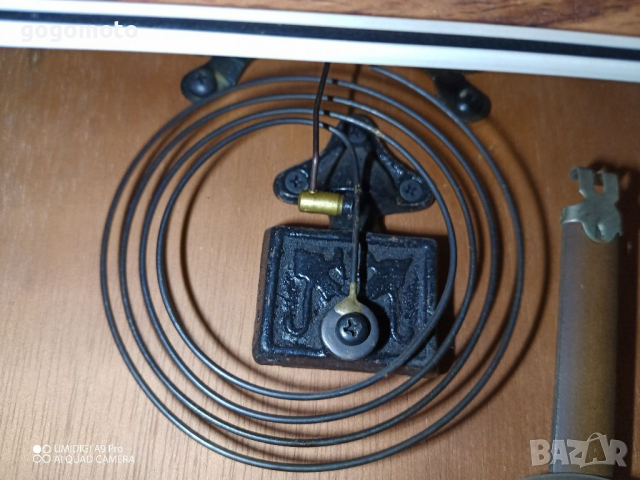 Стар винтидж античен стенен часовник, снимка 11 - Антикварни и старинни предмети - 36206088