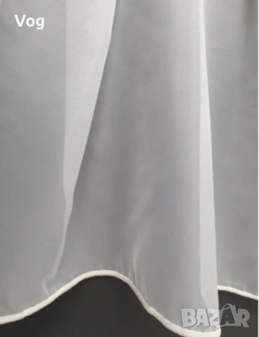 ТЮЛЕНИ ПЕРДЕТА - ГОТОВИ УШИТИ С КУКИЧКИ, снимка 3 - Пердета и завеси - 53396351