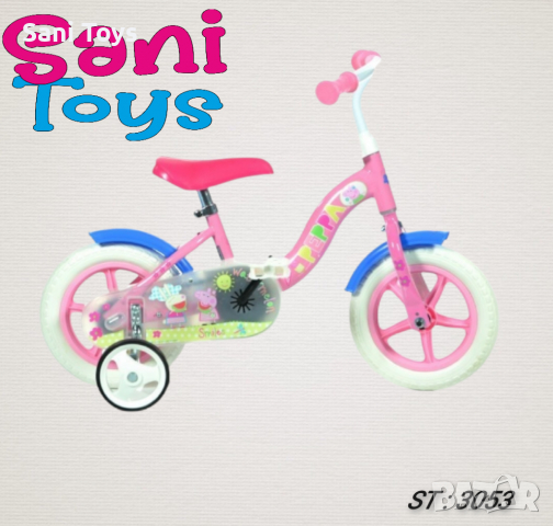 Детски велосипед Peppa Pig 10", снимка 1 - Детски велосипеди, триколки и коли - 36284089